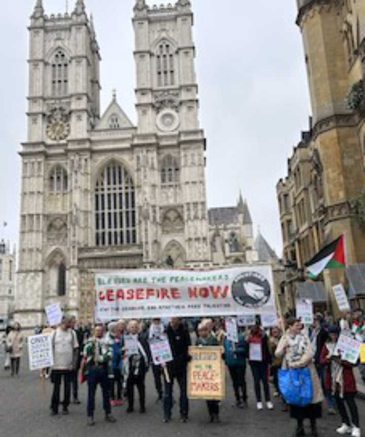 London: Christians For Palestine in national peace rally