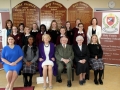 President Michael D Higgins visits HFSS with wife Sabina
